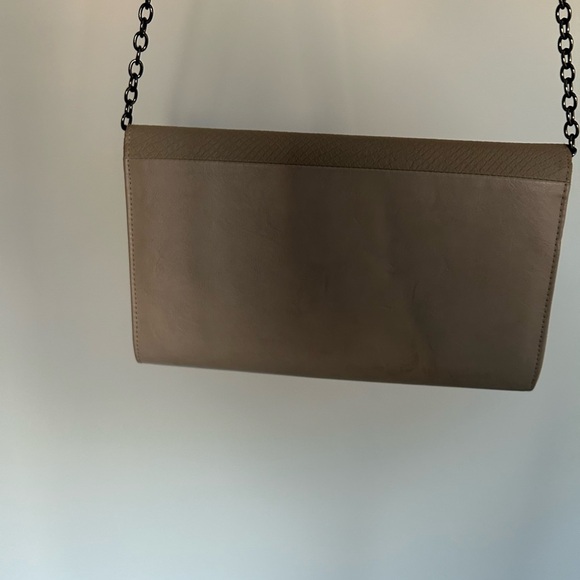 Aldo Cream and Black Envelope Clutch - Picture 4 of 4